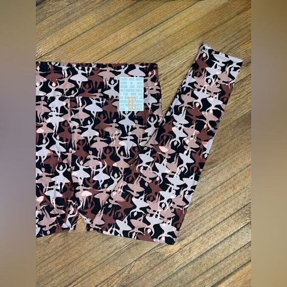 LuLaRoe Tall&Curvy Leggings • Unicorn Collection • Ballerinas • Adult 12-18+ NWT - Picture 8 of 14